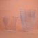 The form of plastic disposable for the buffet "Rubin", 90 ml, transparent, 15 pcs/units.