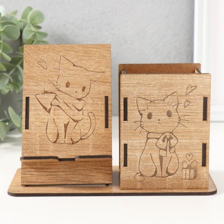 Table Organizer "Kisa" 18x12.5x9 cm (set of 9 parts)-1