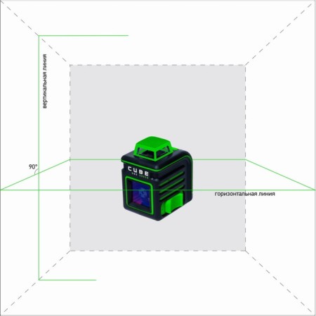 Laser Laser ADA Cube 360 ​​Home Green Ultimate Edition, 20/70 m, ± 3 mm/10 m, 360 °-2