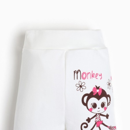 Pants are children, white color, height 74 cm-1