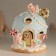 Souvenir Polystone Light "Gingerbread House-House Ball, with snowmen" Sephire 17.5x16x18 cm 103236