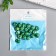 Beads for creativity plastic "Marble. Malachite" d = 1.2 cm set 20 g