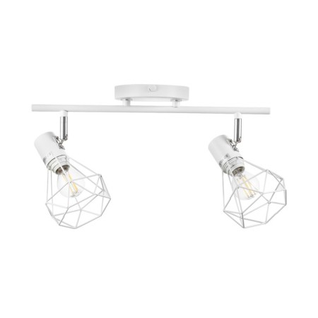Louisiana lamp 2x60W E14 white/chrome-3