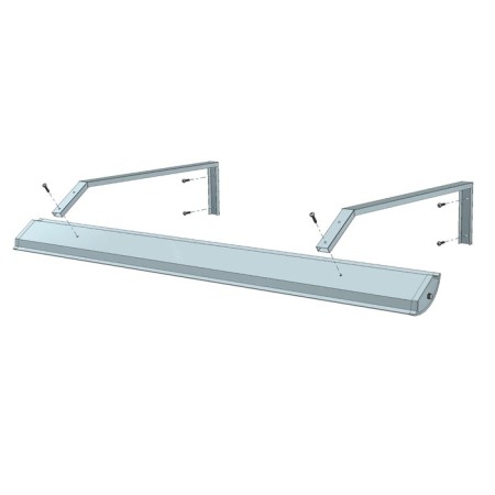 Bracket for school boards era for DPO lamps, 2 pcs-1