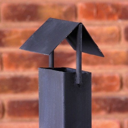 Oven for a cauldron 10 l d = 34 cm, with a chimney, with a door-7