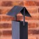 Oven for a cauldron 10 l d = 34 cm, with a chimney, with a door