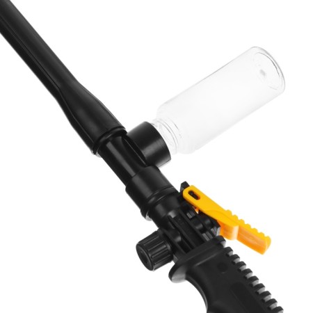 Car wash brush with a spray-8