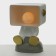 Luminaire-Column "Space" LED USB gray 35x25x47cm Risalux