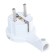 Invivers-invisible fork, 16 a, with salary, white