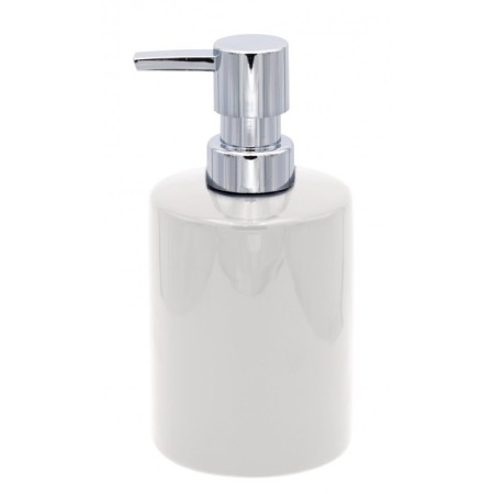 Lidia liquid soap dispenser, white color