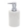 Lidia liquid soap dispenser, white color