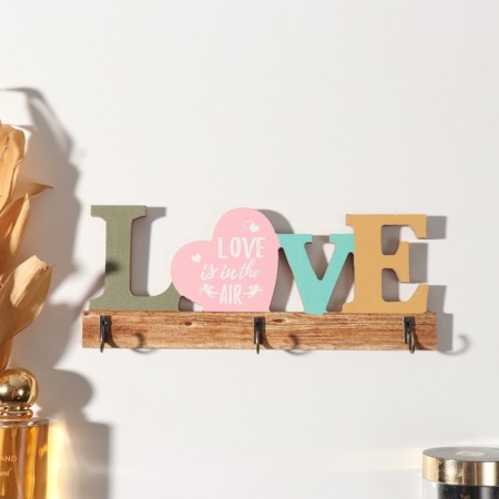 Decorative tree hooks "Love in the air" 2.5x23.7x9.7 cm
