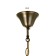 Chandelier 2431/3 E14 40W bronze 41x41x54-82 cm Bayerlux