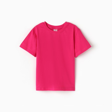 Children's T -shirt, fuchsia color, height 116 cm