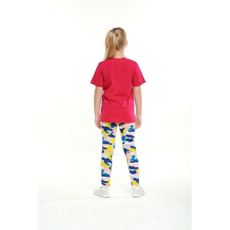 T -shirt for nursery, height 140 cm, red color-1