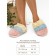 Lamb slippers, size 38-39, yellow color