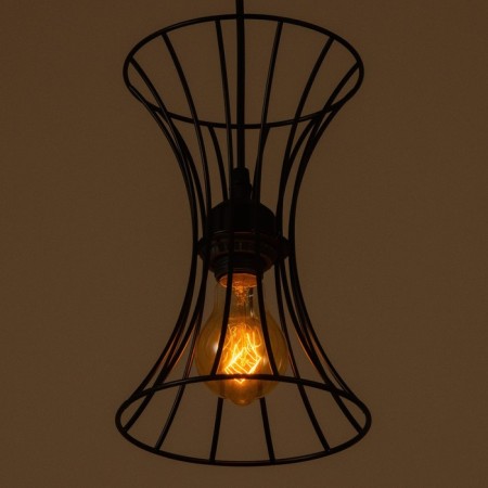 Bayerlux lamp "Anetta" E27 40W black 16x16x23-123cm-3