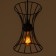 Bayerlux lamp "Anetta" E27 40W black 16x16x23-123cm