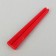 A set of antique candles, 2.2x 25 cm, lacquered 2 pieces, red