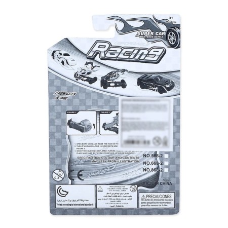 The machine "Race", transforms, set 2 pieces, mix-6
