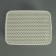 Storage box with a rattan lid, 13 l, 37 × 28 × 19 cm, white color