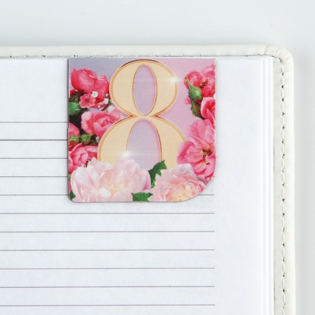 Magnetic bookmarks 2 pcs, 4x4cm, on the “Best” substrate-2