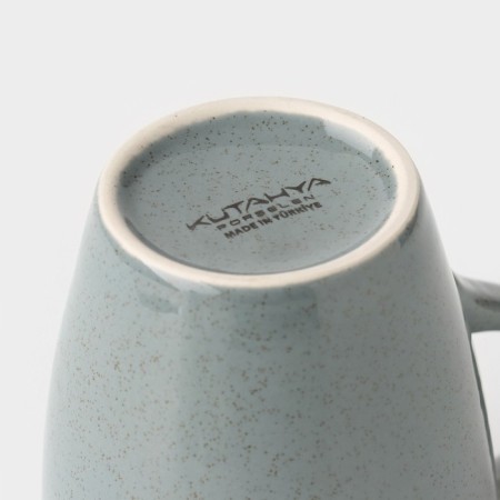 Pearl mug, 350 ml, blue color, porcelain-3