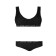 Female set (top, panties), black color, size One size (42-48)