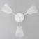 Causte "Online" (Flower) 3x15W E27 Model: BR 00204 White/Transparent