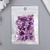 Beads for creativity plastic "Round. Purple assorted" d = 3-8 mm, set 10 grams