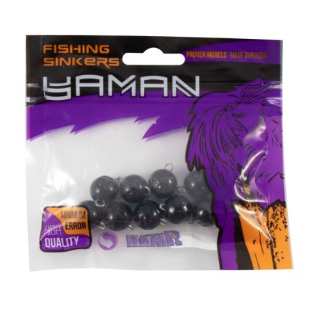Cargo Cheburashka painted collapsible Yaman 10 pcs., 16 g, black-4