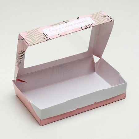 Confectionery packaging, a box with lamination "Tropics", 20 x 12 x 4 cm-1