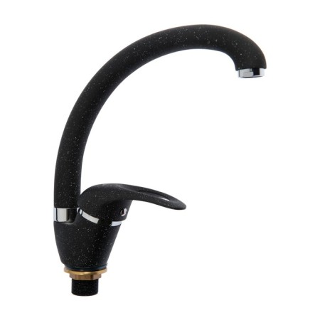 Accoona A4040F kitchen mixer, one -leaf, with nut, black