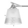 Lamp ceiling angel 52x52x27, 3x60W E27, chrome