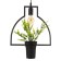 Bayerlux lamp "Obacoo" Black 1x40W E27 12x34x48 cm