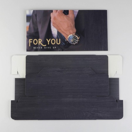 Gift folding box, packaging, "Gentleman", 25 x 18 x 10 cm-5