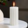 The candle-cylinder aromatic "relief. Coconut paradise", 5x10 cm