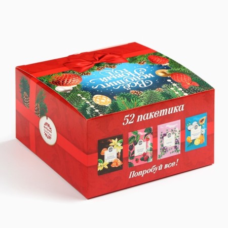 Packaged tea, assorted tastes “everything will perform the New Year”, 52 pcs-3