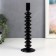 Glass of glass per 1 candle "Loire" black 29x8.5x8.5 cm
