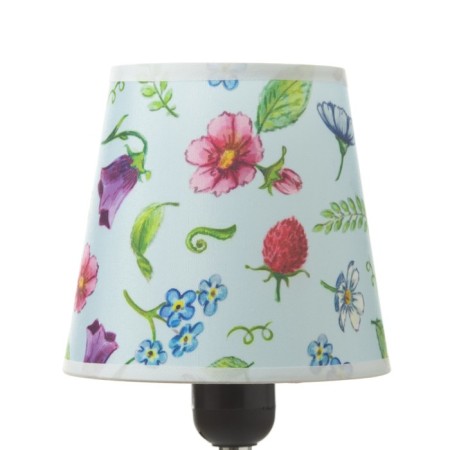 Universal lampshade "Small flowers" clothespin14x14x13cm-3