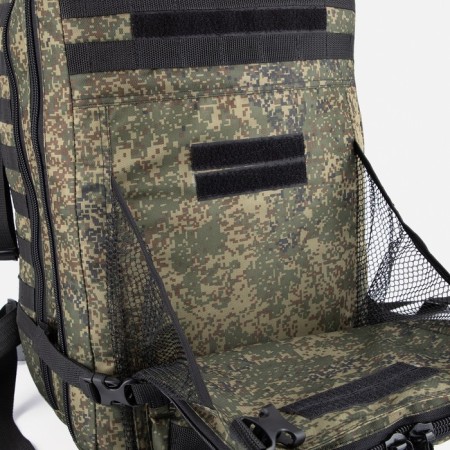 Tactical backpack, TAIF, 45 l, lightning department, 2 outer pockets, camouflage color/green-6