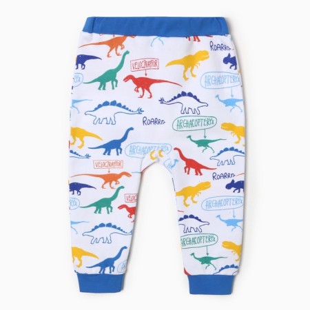 Pants children, white color, size 68