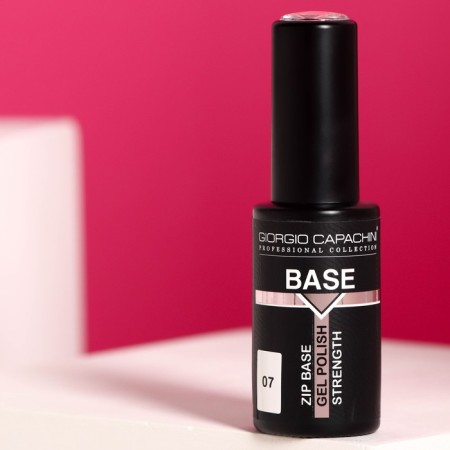 The basic coating for gel polish "Giorgio Capachini", with high resistance, tone 07, 12 ml