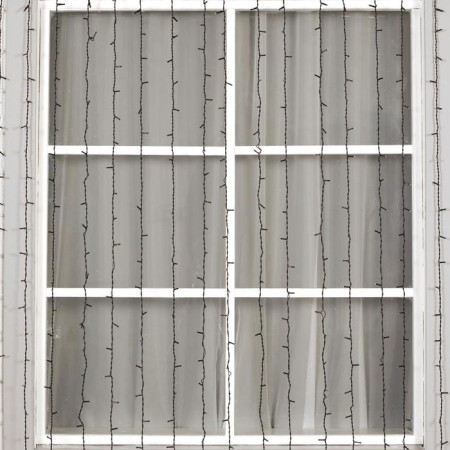 Garland "Curtain" 2 × 6 m, IP44, UMS, dark thread, 1440 LED, glow of multi, 220 V-1