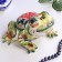 Souvenir "Frog Sonya", Gzhel, Color
