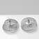 Earrings Metal "Bohemia" Webace Web, Color Silver