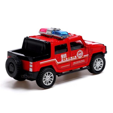 Metal machine "Fire Service", scale 1:43, inertia-2