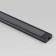 Overhead aluminum profile for Elektrostandard LED tape, LL-2-ALP006, 2000x15x6 mm, black color black