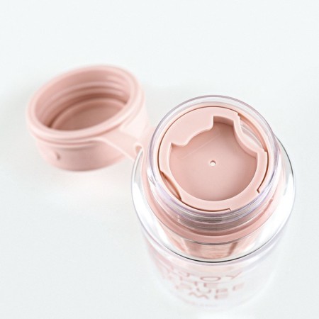 Water bottle, 450 ml, with a strainer, 17.5 x 10.5 cm, mix-3