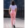 Women's ISee pants, size 48, pink color
